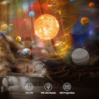 Star Projector,Realistic Starry Sky Galaxy Night Light for Kids