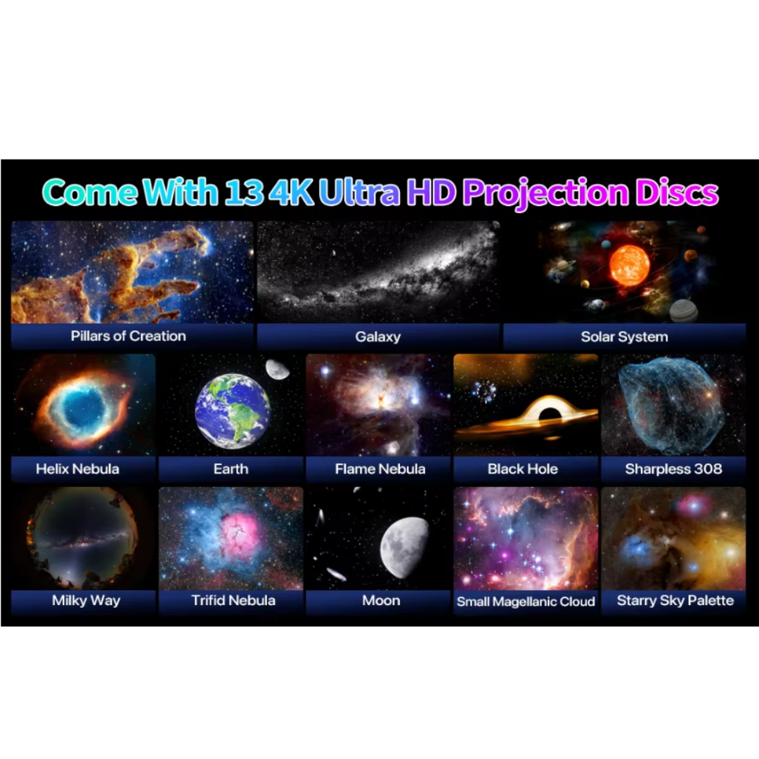 Star Projector,Realistic Starry Sky Galaxy Night Light for Kids